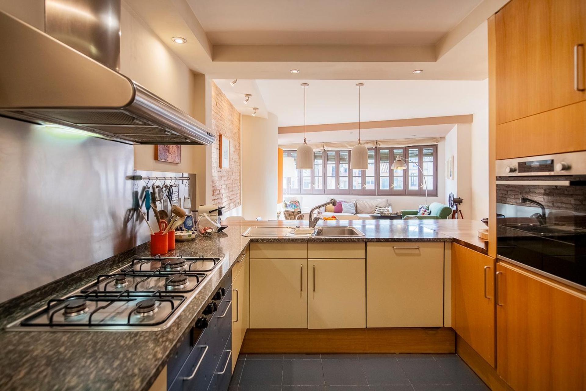 Sleep & Stay Luxury Top Floor Apt With Terrace Girona Dış mekan fotoğraf