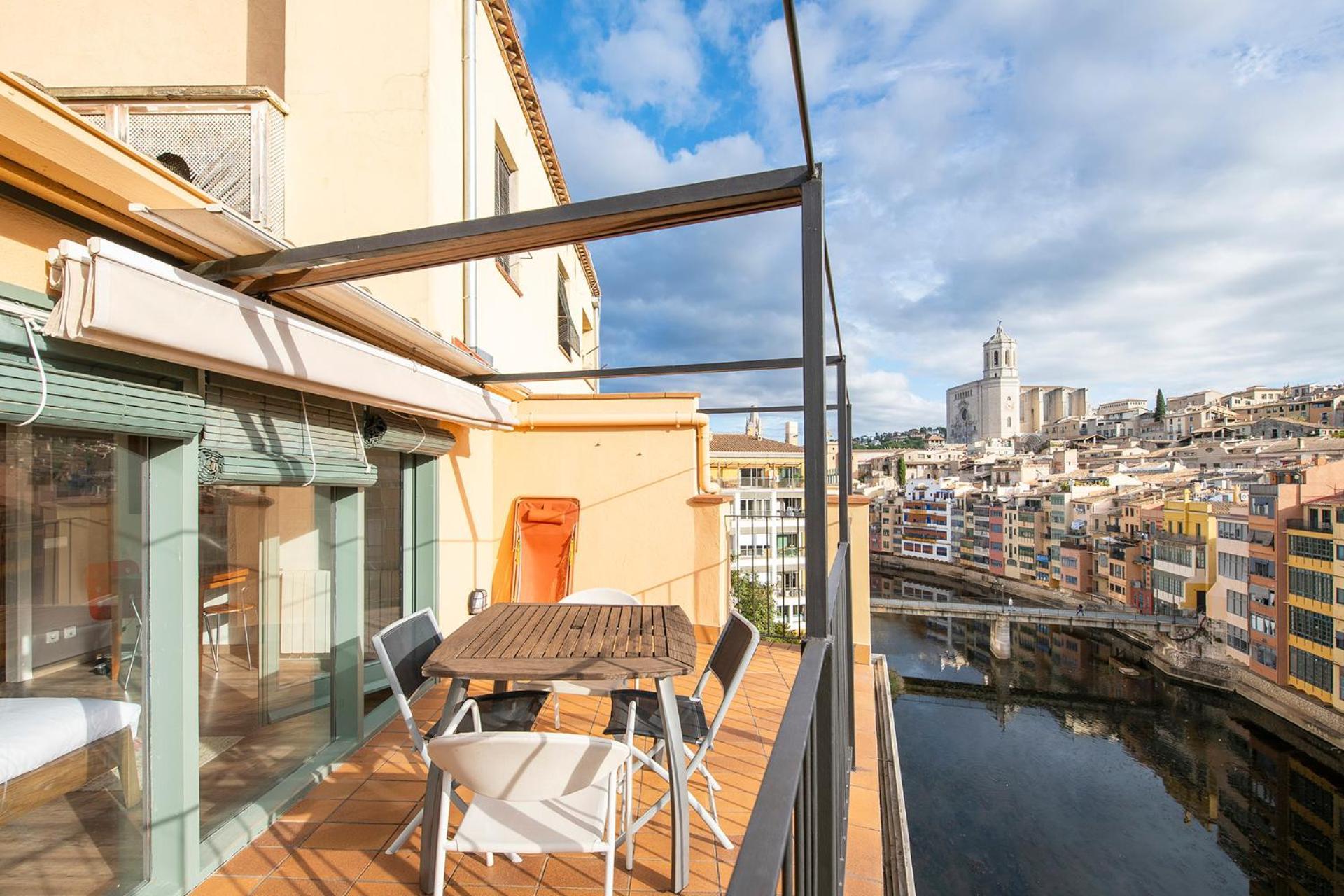 Sleep & Stay Luxury Top Floor Apt With Terrace Girona Dış mekan fotoğraf
