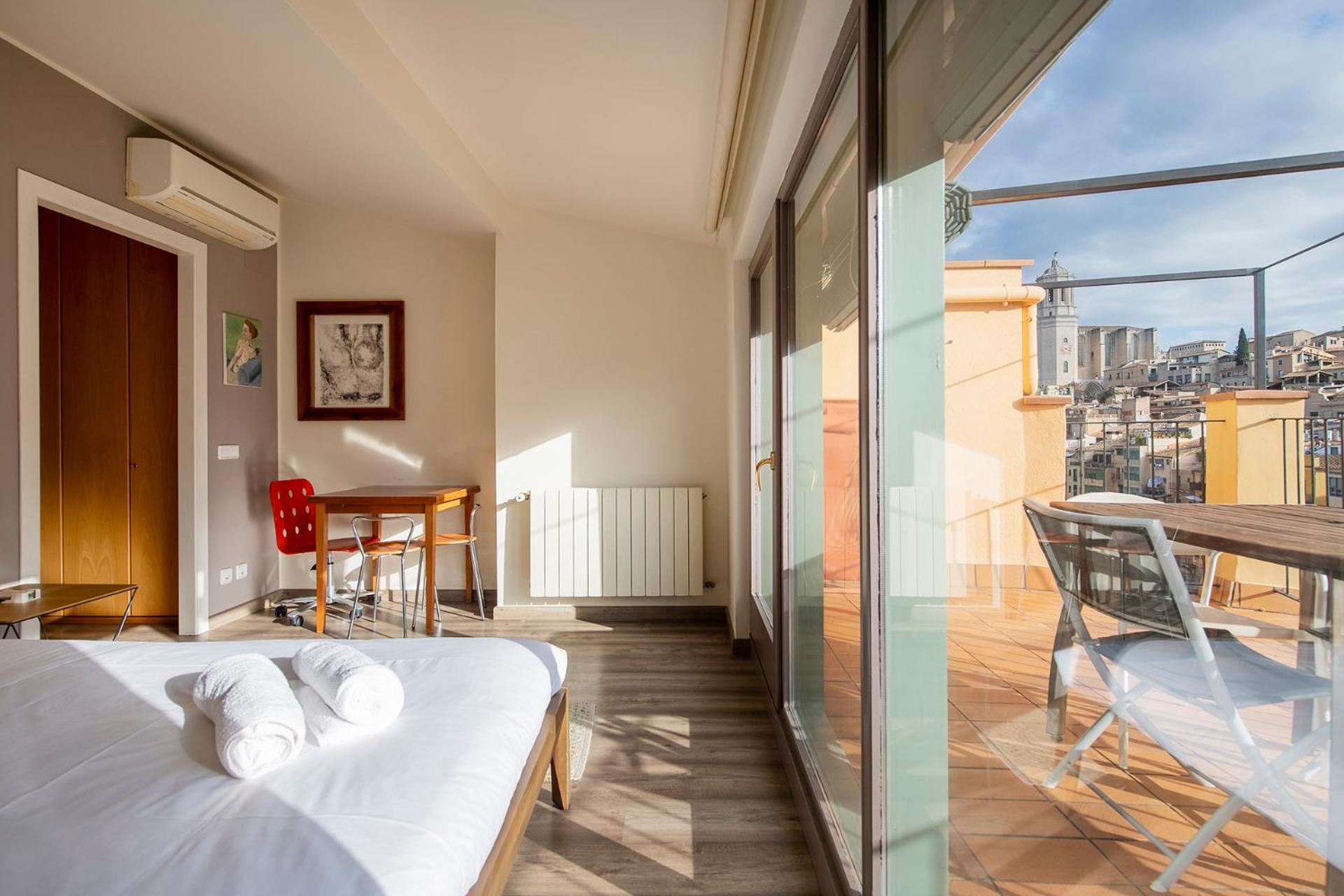 Sleep & Stay Luxury Top Floor Apt With Terrace Girona Dış mekan fotoğraf